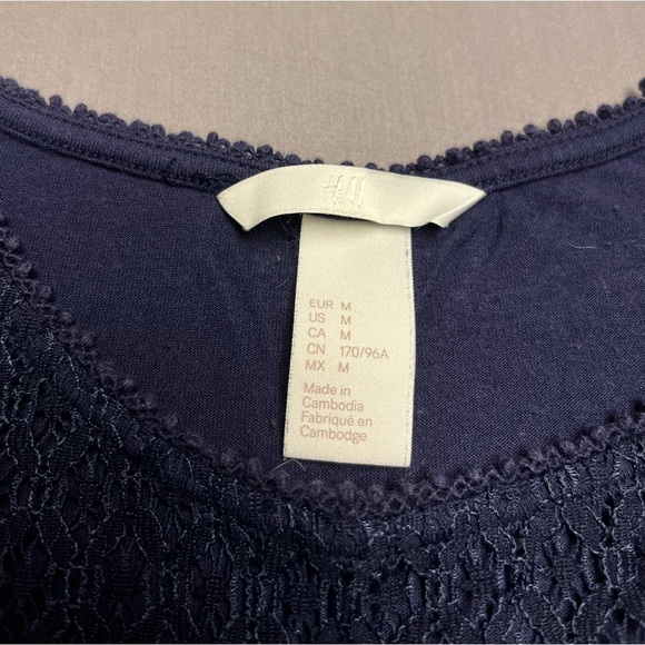 H&M Navy Blue Tank Top - Picture 4 of 4